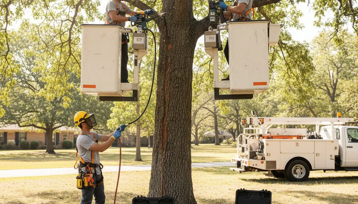 Arbor Tree Care treating tree disease in Thornton, CO for fungal infections and declining trees