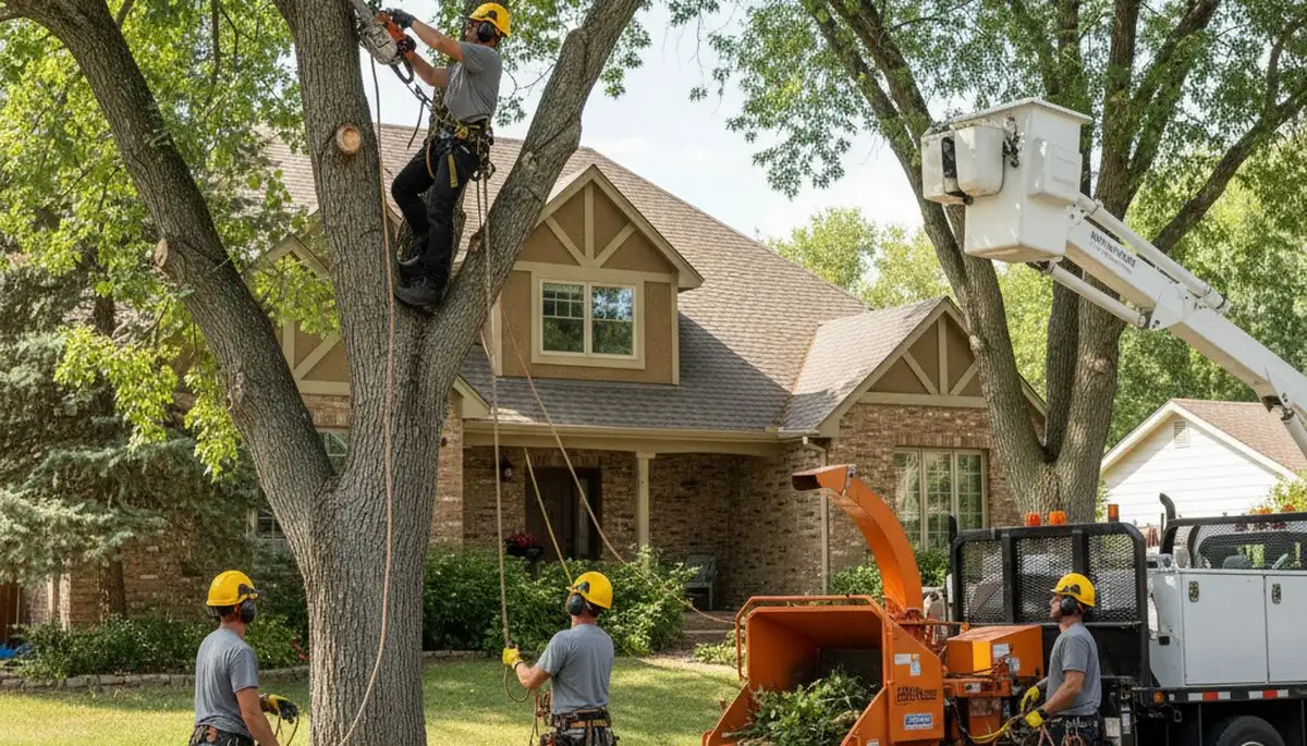 Tree trimming crew serving Thornton, CO for safe residential and commercial tree care